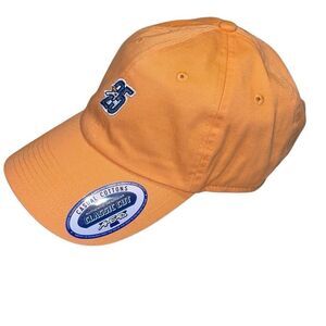 AHEAD USA Casual Cottons Authentic Headgear Classic Cut Cap Hat Light Orange NWT